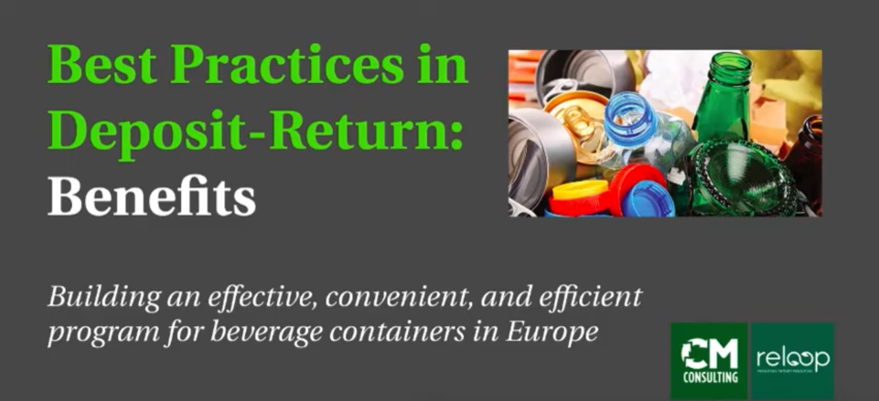 Best Practices in Deposit Return Reloop Platform